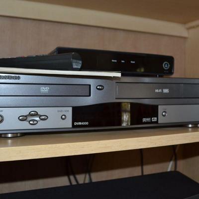 VCR / DVD player