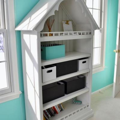 Custom-built bookcase