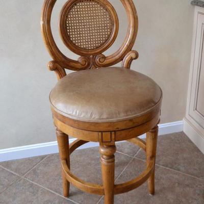 One of four swivel stools