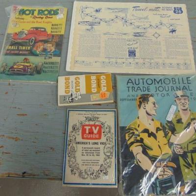 Automobile Trade Journal, Hot Rods Comic Book, Mis ...