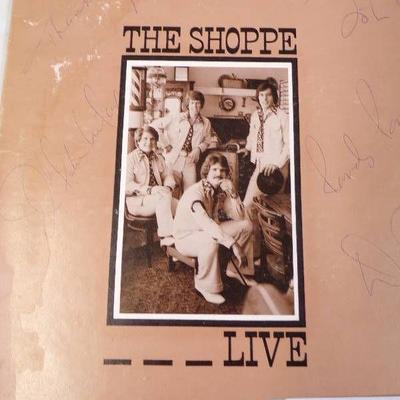 THE SHOPPE LIVE RECORD Â– SIGNED