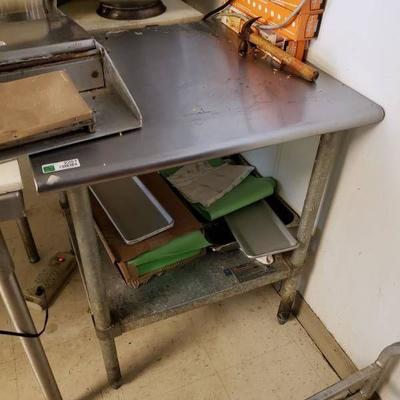 Eagle Stainless Steel Prep Table