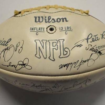 Team Signature 1969 Kansas City Chiefs Super Bowl ...