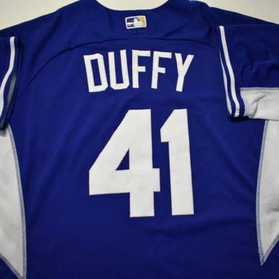 Team Issued Danny Duffy Kansas City Royals #41 Gam ...