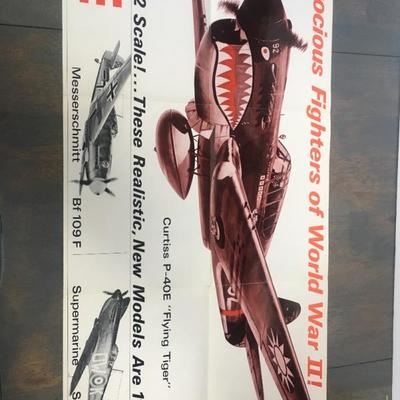 1967 Revell Model Plane Ad poster 