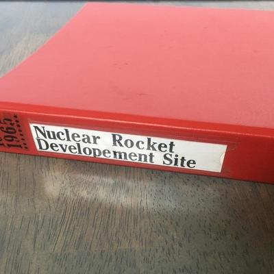 1960's Nuclear Rocket test site team photos and certificates 