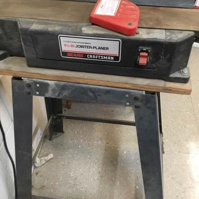 Sears Craftsman 4 1/8 Inch Joint Planer