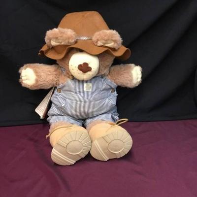 Dudley Furskin Stuffed Bear