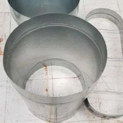 SS  Galvanized Metal Pieces  Duct