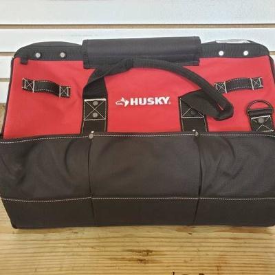 Husky 20 in. Tool Tote with Magnetic Closure Bag