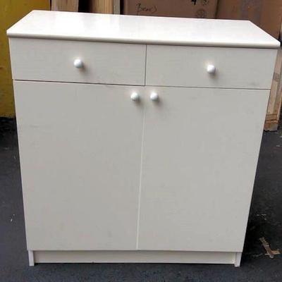 CFE008 White Pressed Wood Cabinet