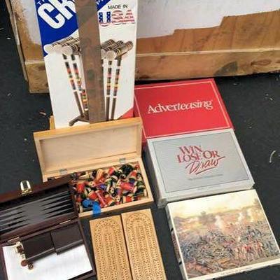 CFE031 Vintage Games, Puzzles & Croquet