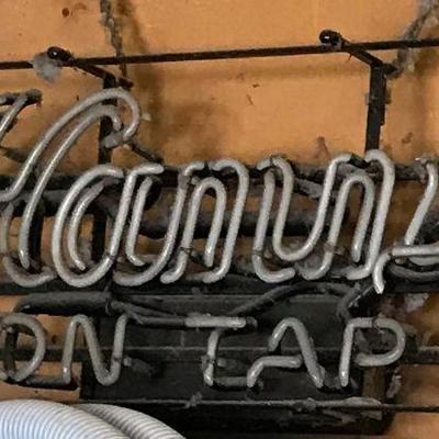 Vintage Hamm's Beer neon sign