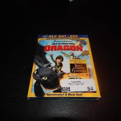 How to Train Your Dragon Bluray DVD