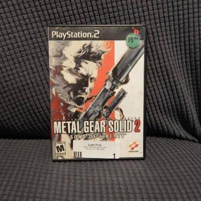 PS2 - Metal Gear Solid 2