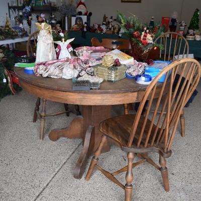 Table, Chairs, & Seasonal