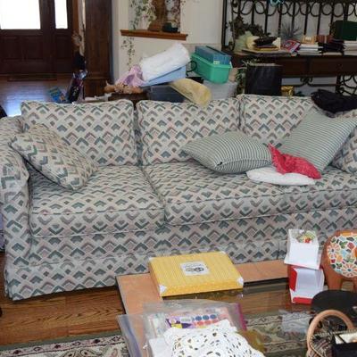 Sofa, Pillows, Home Decor