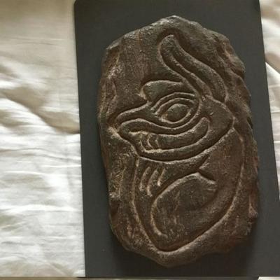 Bear, Vancouver Island Petroglyph - Reproduction