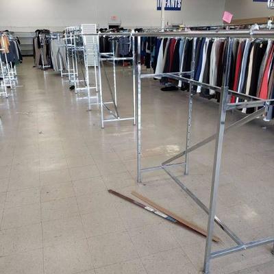 Stainless Steel Adjustable Clothes Racks...
