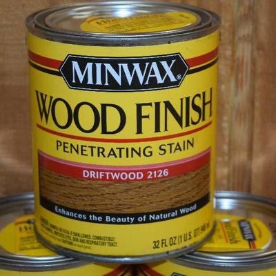 4 Quarts Minwax Wood Finish Penetrating Stain..