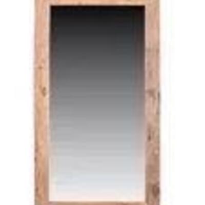 34x63 Rustic Barnwood Mirror, Flat Wood Homestead ...