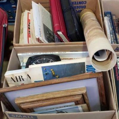 #1258: 2 Boxes of Aviation Books and Art
2 Boxes of Aviation Books