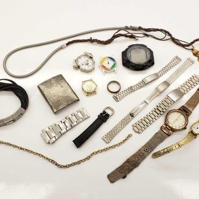 #709: Costume Jewelry, Geneva Watch, Adrienne Vittadini Watch, Watch Bands, Bracelets
Costume Jewelry, Geneva Watch, Adrienne Vittadini...
