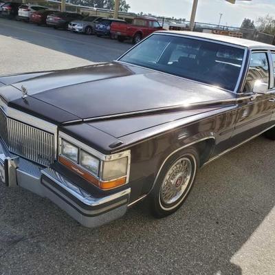 #64: 1989 Cadillac Brougham CURRENT SMOG!! SEE VIDEO!!
Estimated DMV Registration: $166 and $70 doc fees. Sold on application for...