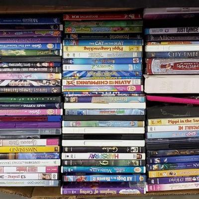 #1920: Box of DVDs
