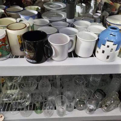 #1928: Coffee Mugs, Glassware and More