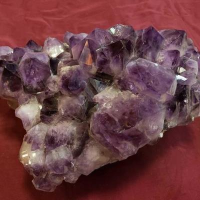 #772: Large Amethyst Cluster
Measures approx 12