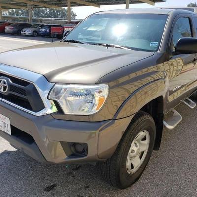 #50: 2014 Toyota Tacoma Pre-Runner Pickup Truck CURRENT SMOG!! SEE VIDEO!!
Estimated DMV registration: $547 and $70 doc fees. CA Title in...