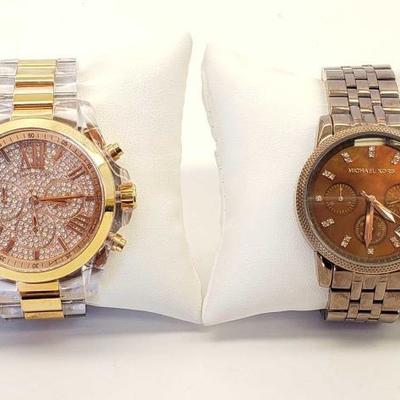 #672: 2 Michael Kors Watches, MK-5547, MK-5905
2 Michael Kors Watches, MK-5547, MK-5905