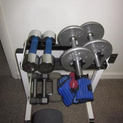 EXERCISE NEEDS WEIGHTS/BENCH TRUE TREADMILL