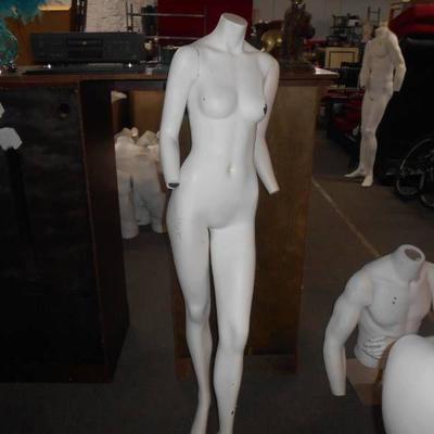 Standing Female Headless Mannequin