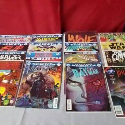Lot of 20 Varied Comic Books - Star Wars, Justice ...