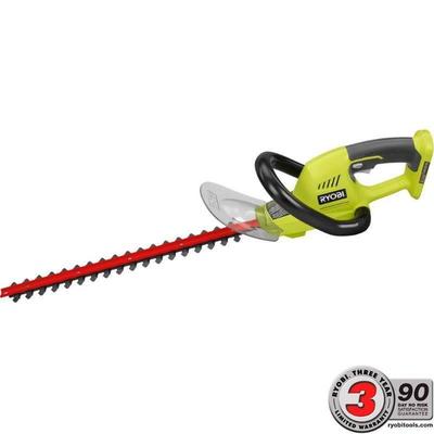 ONE+ 18 in. 18-Volt Lithium-Ion Cordless Hedge Tri ...
