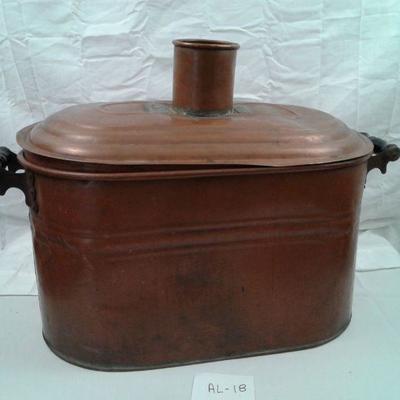 Copper Boiler with Still Style Lid