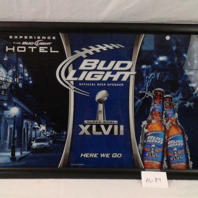 Bud Light Super Bowl XLVII Mirror