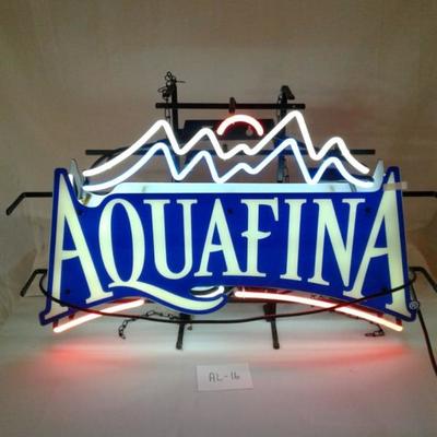 Aquafina Neon Sign
