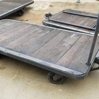 Vintage Rail Road Cart Antique and Cool
