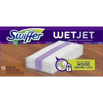 Swiffer WetJet Hardwood Floor Spray Mop Pad Refill ...