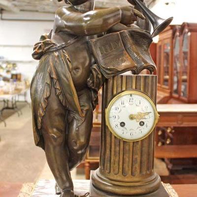  19th Century Marble and Bronze Signed Cherub Clock

auction estimate $2000-$4000 â€“ located inside 