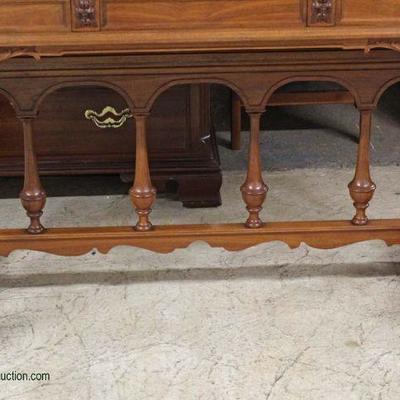 ANTIQUE Highly Carved and Ornate Fall Front Mahogany Desk â€“ auction estimate $400-$800 - Located Inside