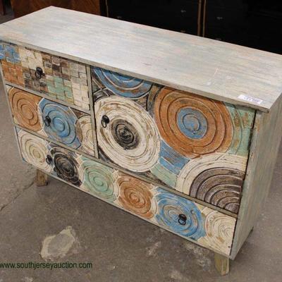  Decorator 4 Drawer 1 Door Chest

auction estimate $200-$400 â€“ located inside 