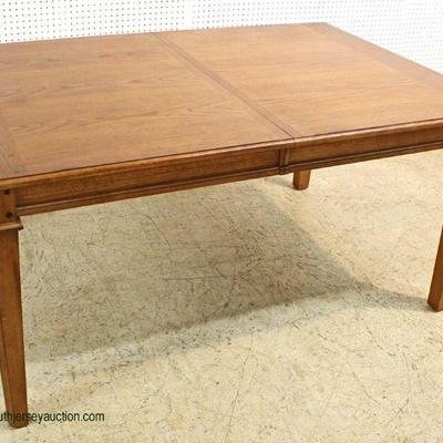 7 Piece Contemporary Mahogany Finish Dining Table with 6 Chairs â€“ auction estimate $300-$600 -Located Inside 