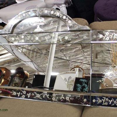  Venetian Style Etched Decorative Mirror

auction estimate $100-$300 â€“ located inside 