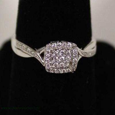  14 Karat White Gold Â½ CTW Diamond Ring

auction estimate $400-$800 â€“ located inside

  