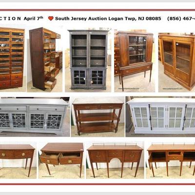 4000 Items Auctioned to the Best and Highest Bidder: Dining Room, Living Rooms, Bedroom Furniture, Sofas, Sections, Sleepers, Chaise,...