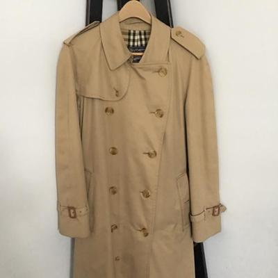 Mens Burberry Trench Coat 40 R